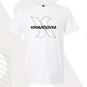 Krave Gym Unbound Logo T-Shirt White