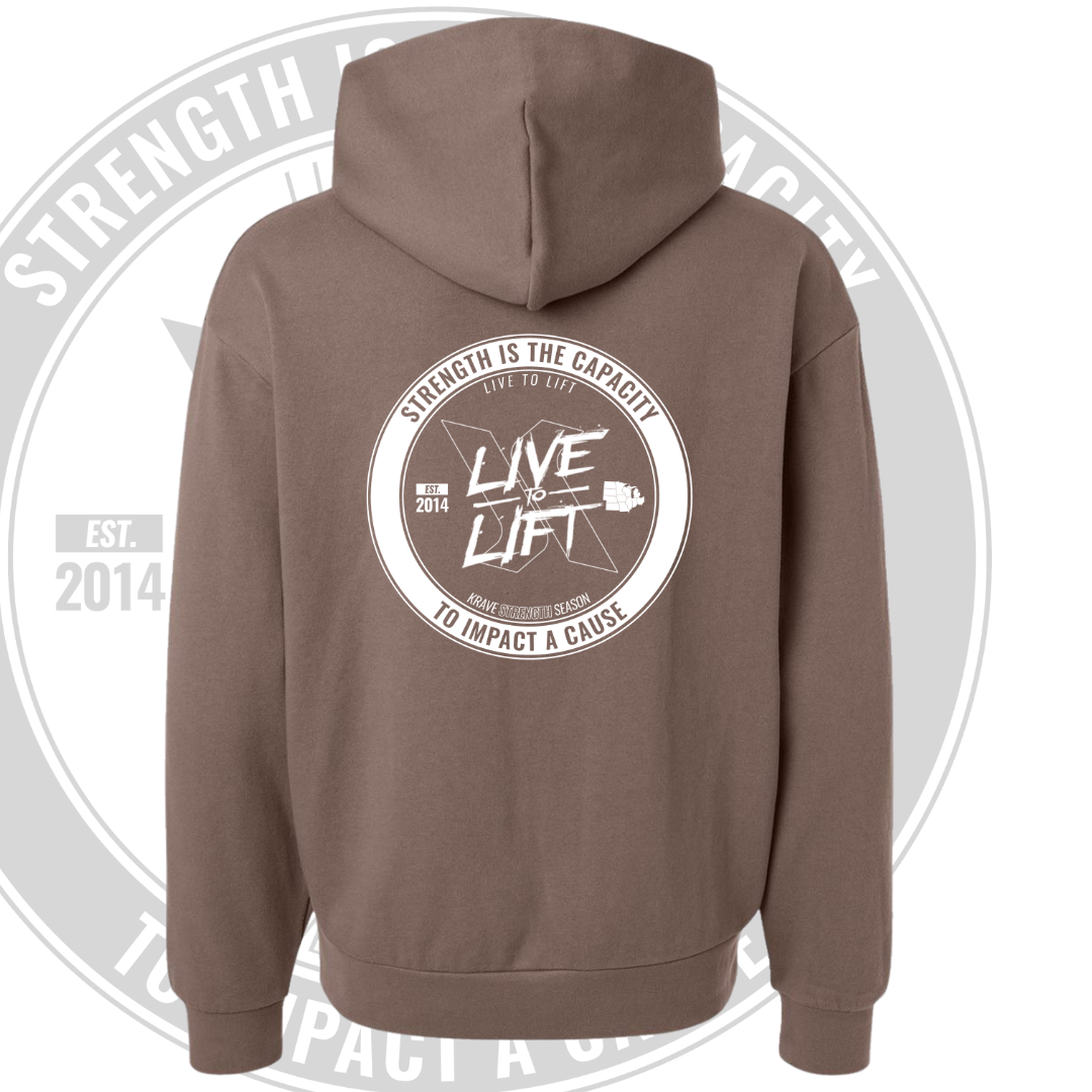 Live To Lift Unisex Hooded Sweatshirt
