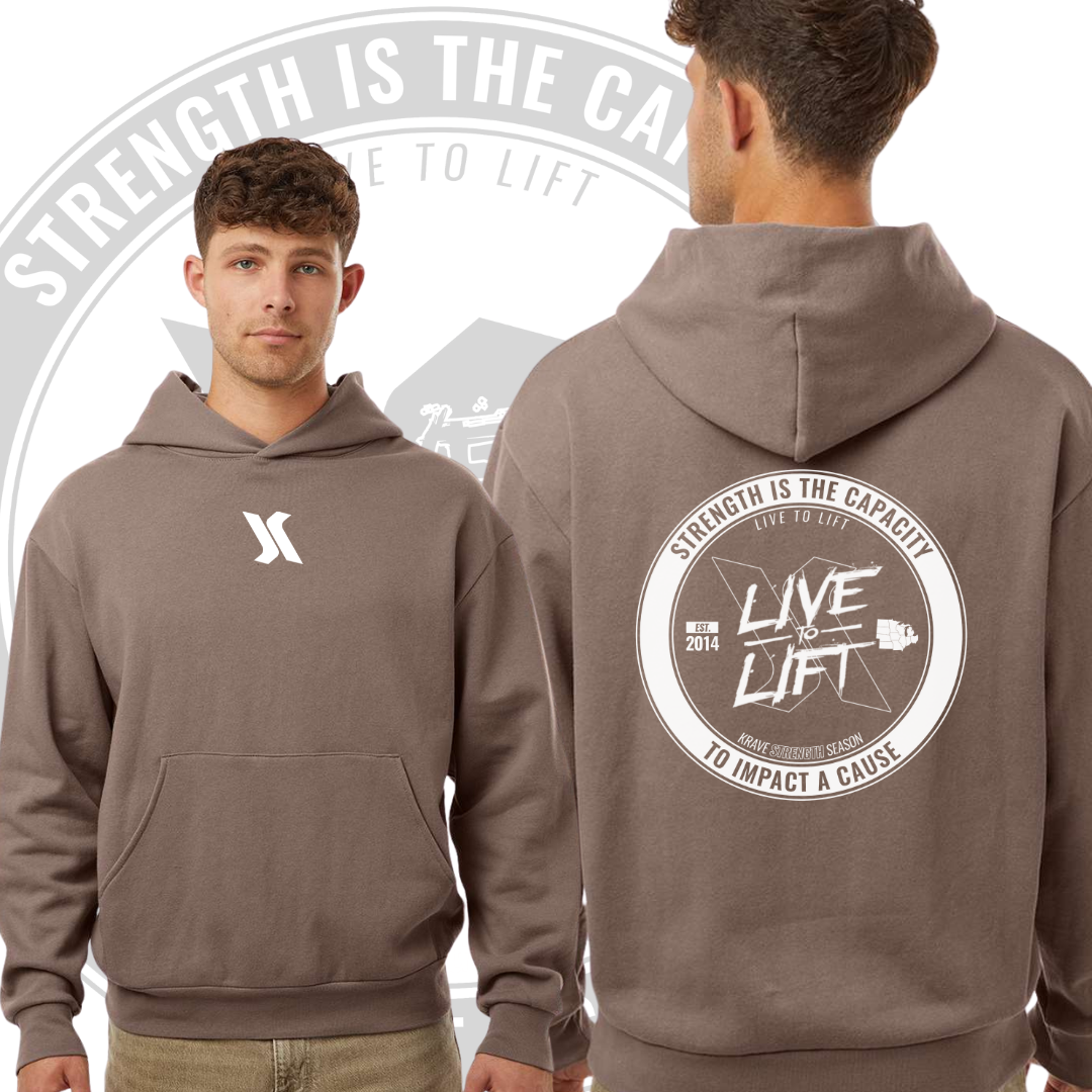 Live To Lift Unisex Hooded Sweatshirt