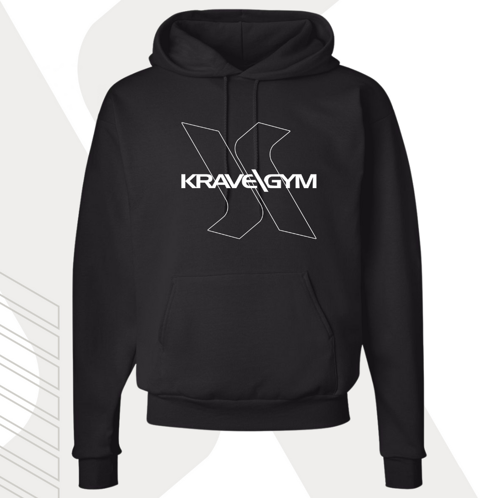 Krave Gym Unbound Logo Hoodie Black